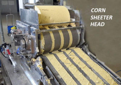 CORN TORTILLA CHIPS SHEETER HEAD